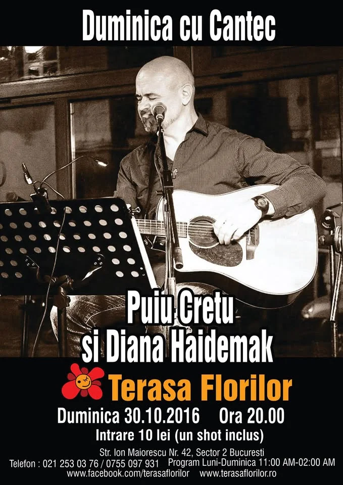 Duminica cu cantec cu Puiu Cretu si Diana Haidemak