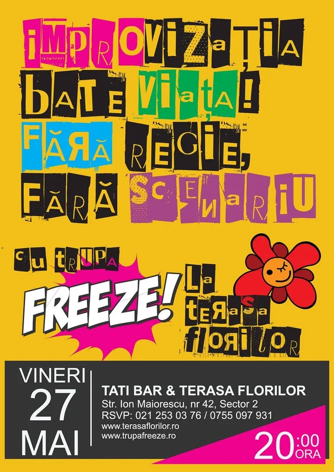 Show Improvizatie - Trupa Freeze