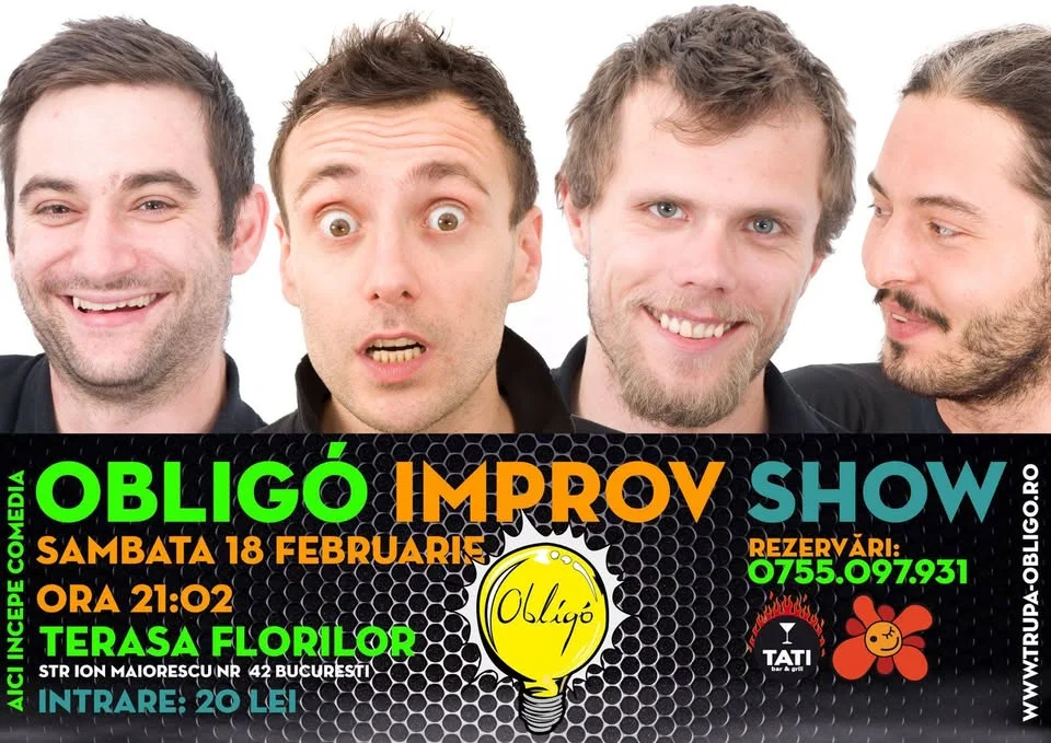 COMEDIA ÎNCEPE AICI