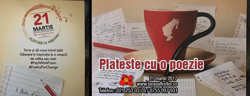 Plateste cu o poezie