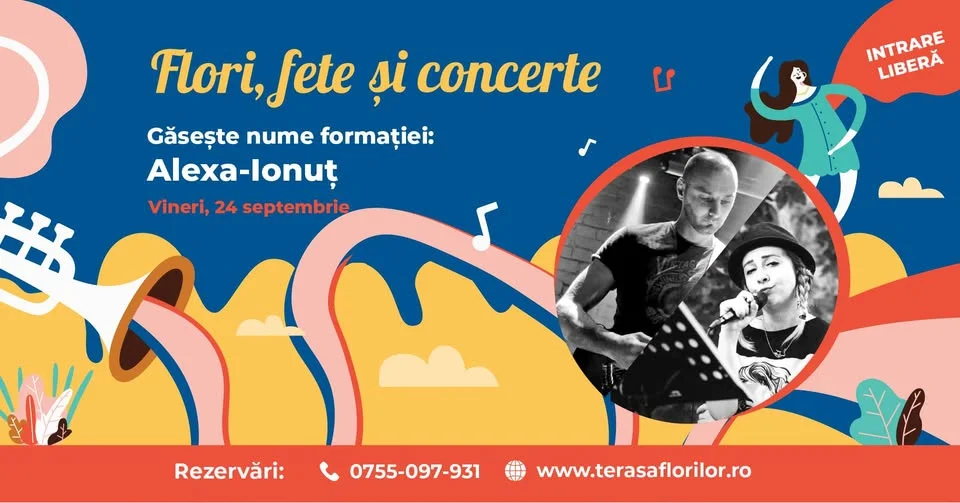 Alexa și Ionuț la Terasa Florilor