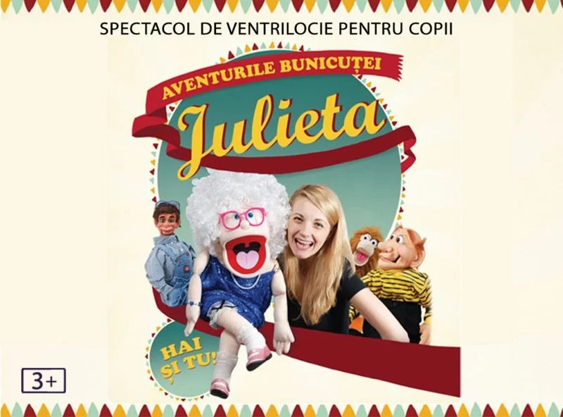 Aventurile bunicuţei Julieta - spectacol interactiv @ Terasa Florilor (zona OBOR)