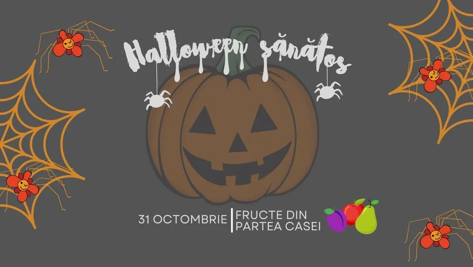 Halloween sănătos: Fructe din partea casei!