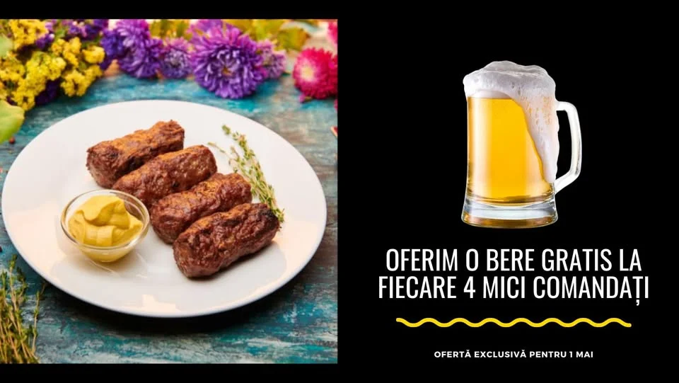 Sărbătorește Ziua Muncii la Terasa Florilor