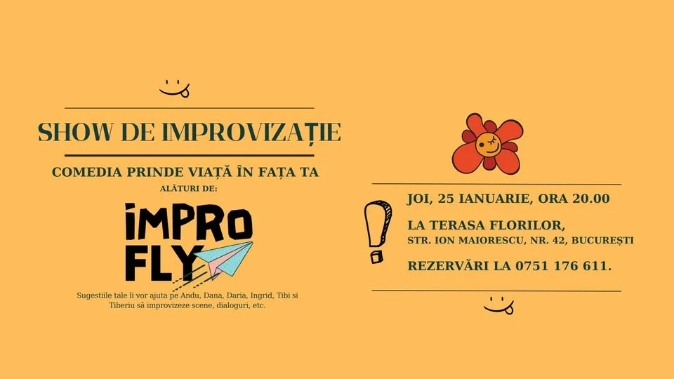 ImproFly - Show de improvizatie | la Terasa Florilor