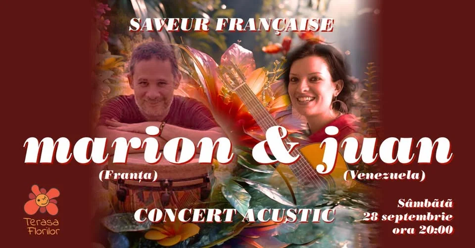 Saveur Française - Concert Acustic la Terasa Florilor