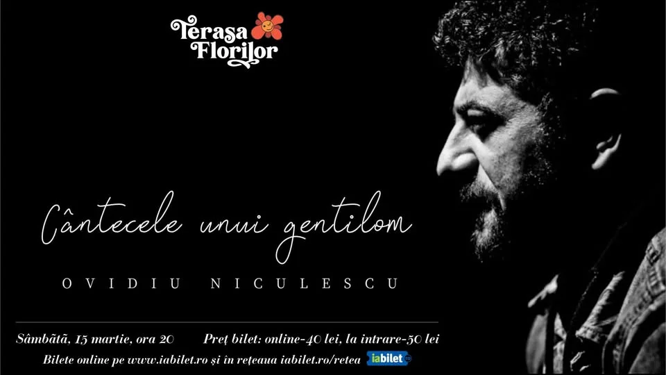 Concert OVIDIU NICULESCU (White Mahala): "Cântecele unui gentilom"