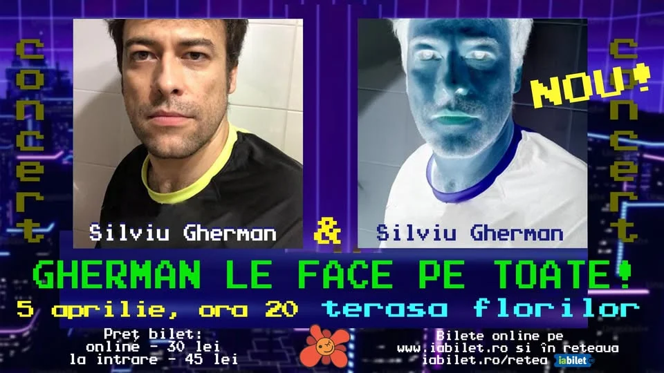 Nou! GHERMAN le face pe toate, la Terasa Florilor!