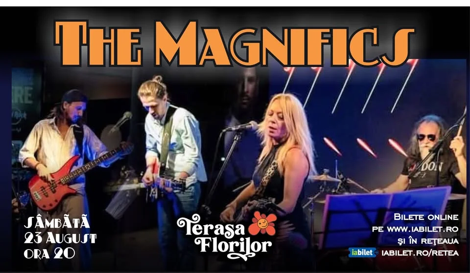 Super-concert The Magnifics la Terasa Florilor!