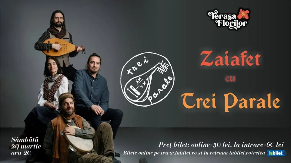Zaiafet cu TREI PARALE la Terasa Florilor!