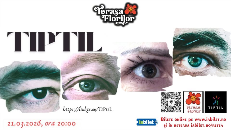 Concert TiPtiL la Terasa Florilor: "My eye doesn't spy! It grooves!